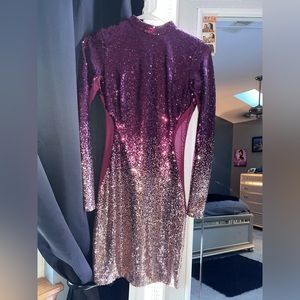 Sparkle dress size xs fashion nova